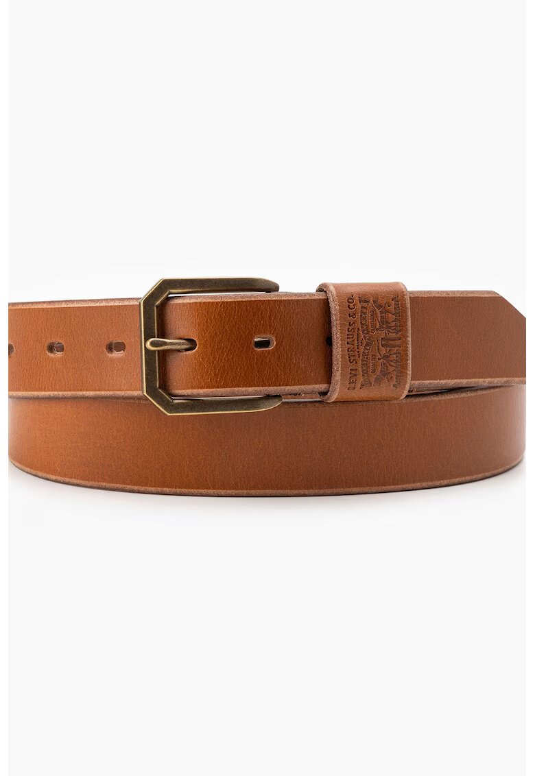 Levis Curea lata de piele - Maro cognac