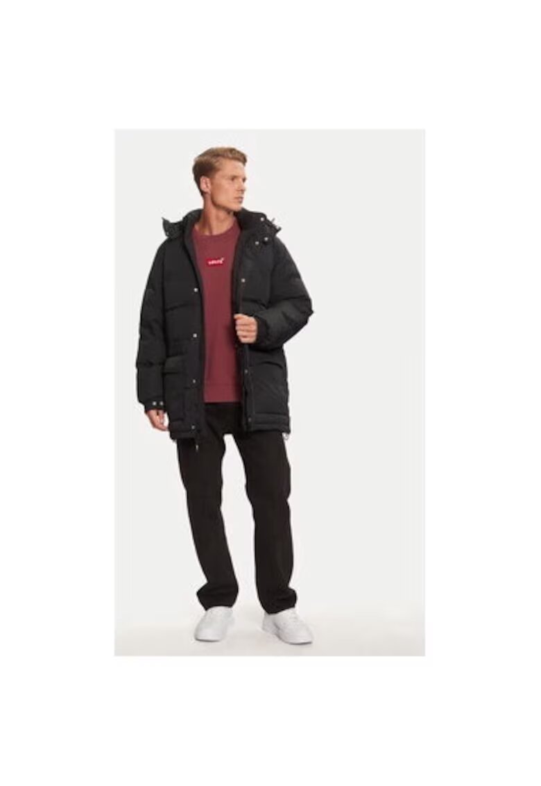 Levis Geaca barbati - 304236983 - Poliamida - Negru - Negru