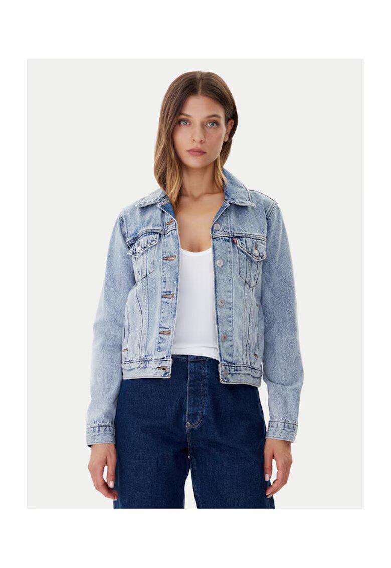 Levis Geaca dama - 207437197 - Bumbac/Lyocell - 2XS INTL - Albastru