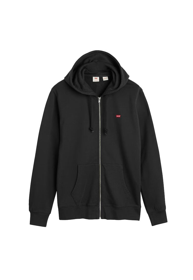 Levis Hanorac din bumbac cu fermoar - Negru