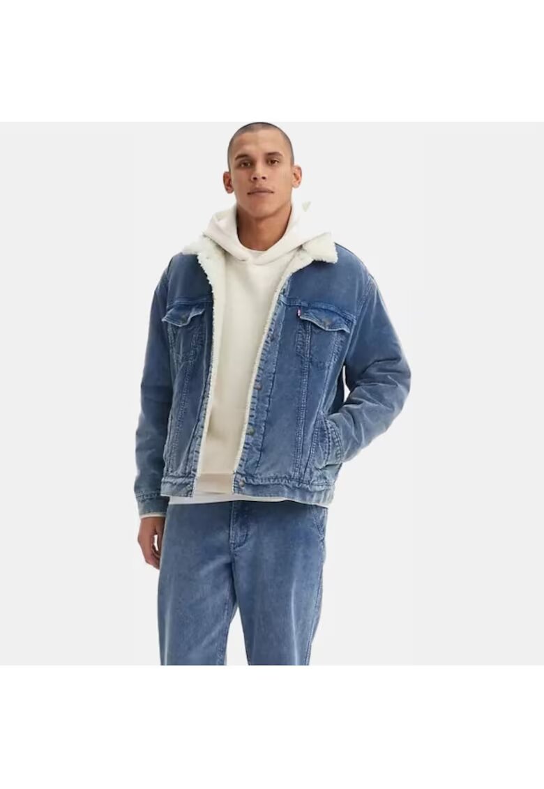 Levis Jacheta barbati - Bumbac - Albastru