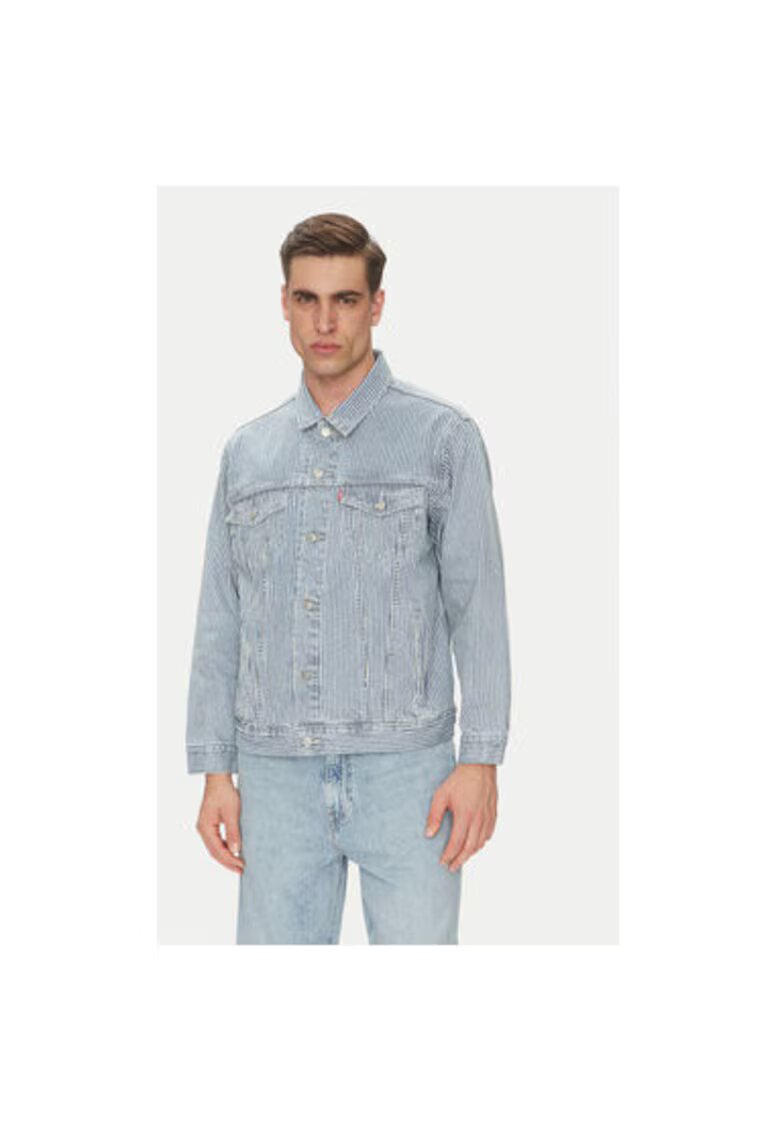 Levis Jacheta de blugi barbati Levi S - A5782-0045 - Bumbac - Albastru - Albastru