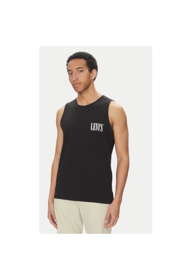Levis Maiou barbati Levi S - A7642-0004 - Bumbac - Negru - Negru