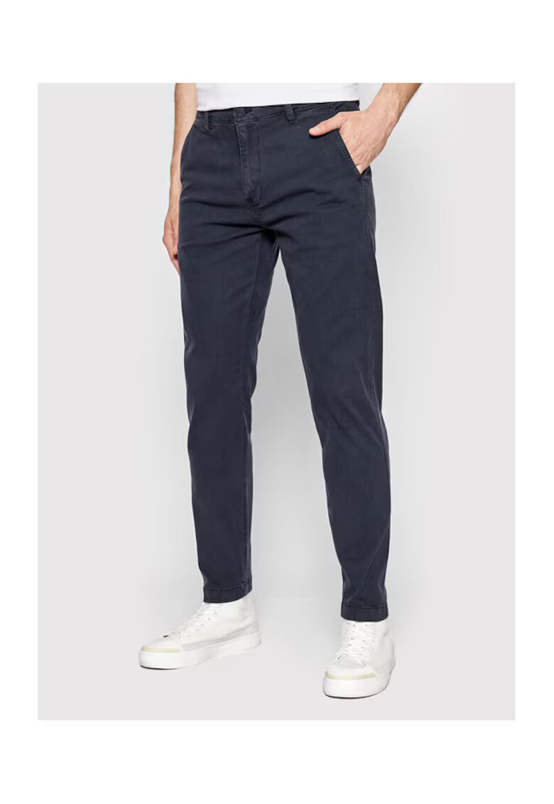 Levis Pantaloni barbati - 301338437 - Bumbac - Albastru - Albastru