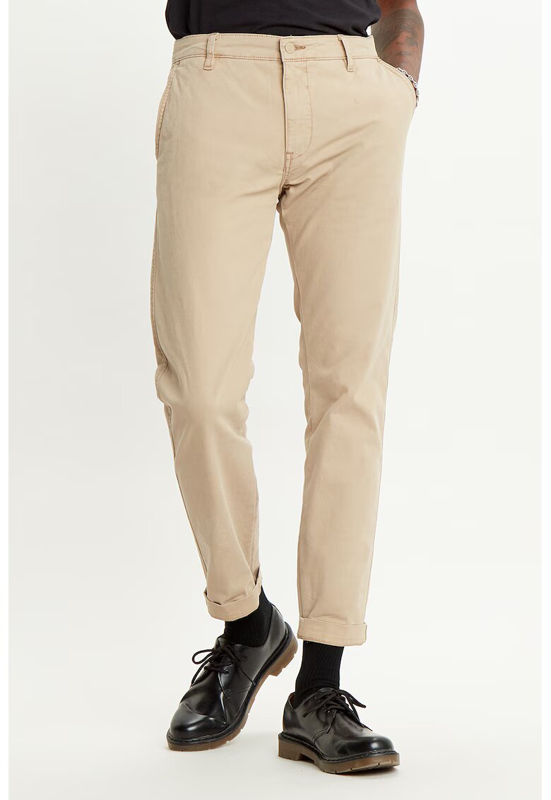Levis Pantaloni chino cu croiala conica - Bej