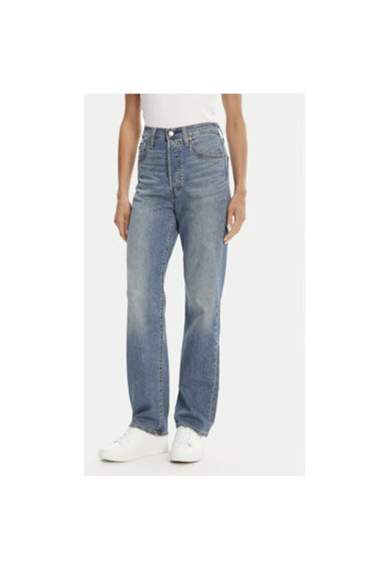 Levis Pantaloni dama Levi S - 72693-0230 - Bumbac/Lyocell - Albastru - Albastru