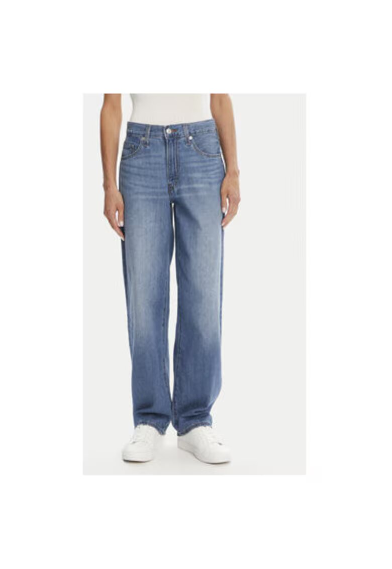 Levis Pantaloni dama Levi S - A3494-0057 - Bumbac/In - Albastru - Albastru