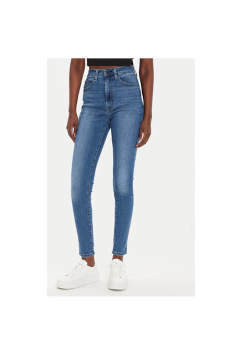Levis Pantaloni dama Levi S - A5758-0008 - Bumbac/Lyocell - W24-L30 US - Albastru