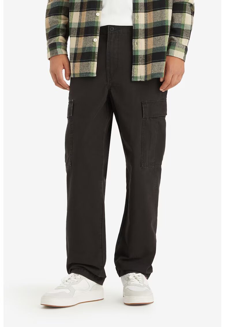 Levis Pantaloni relaxed fit cargo drepti - Negru