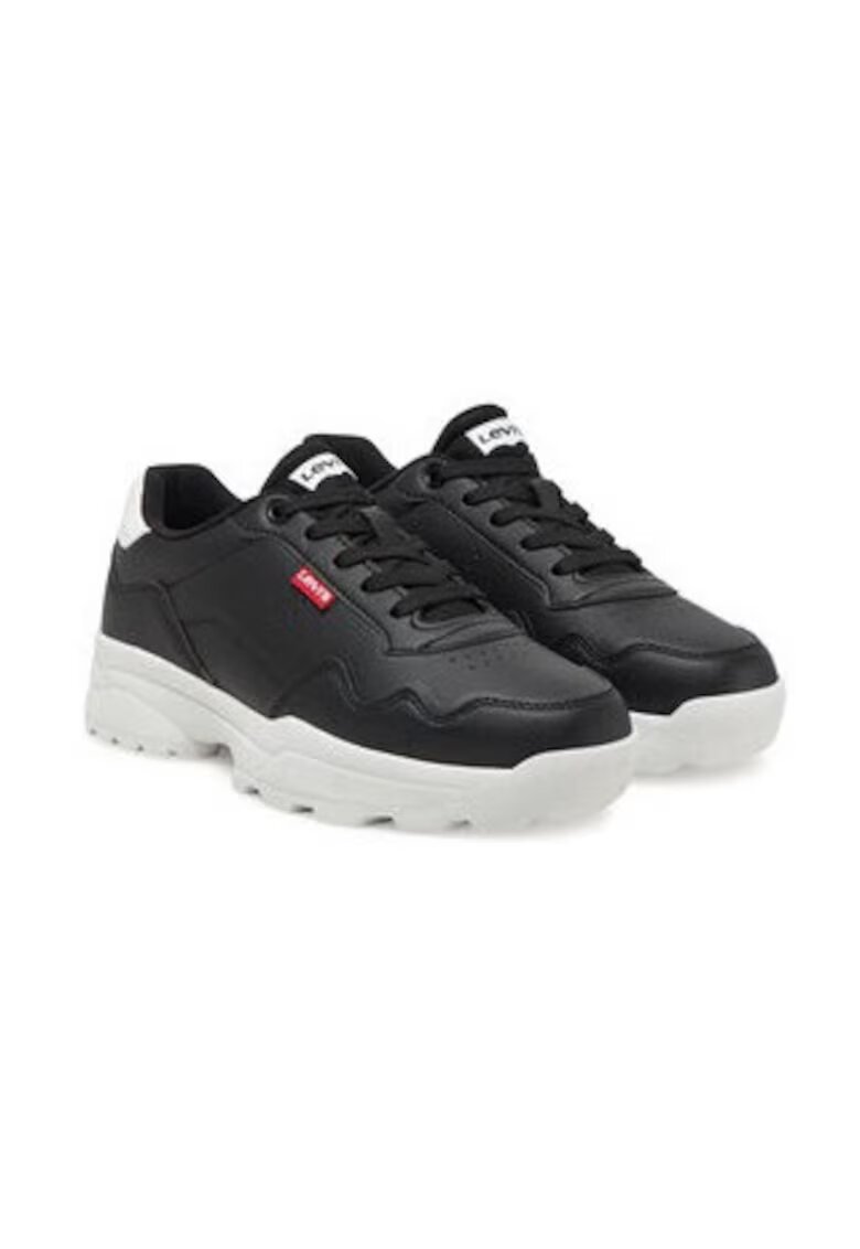 Levis Pantofi sport unisex Levi S - 305347503 - Piele ecologica - Negru - Negru