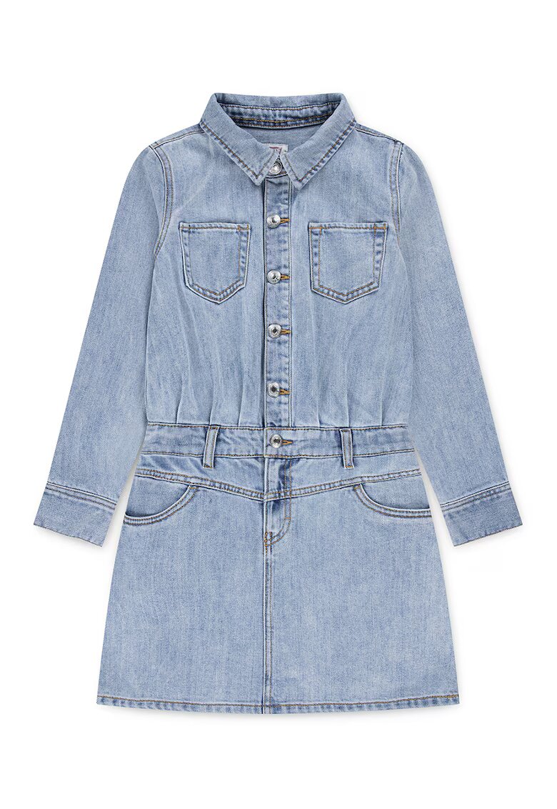 Levis Rochie 2-in-1 din denim - Albastru deschis