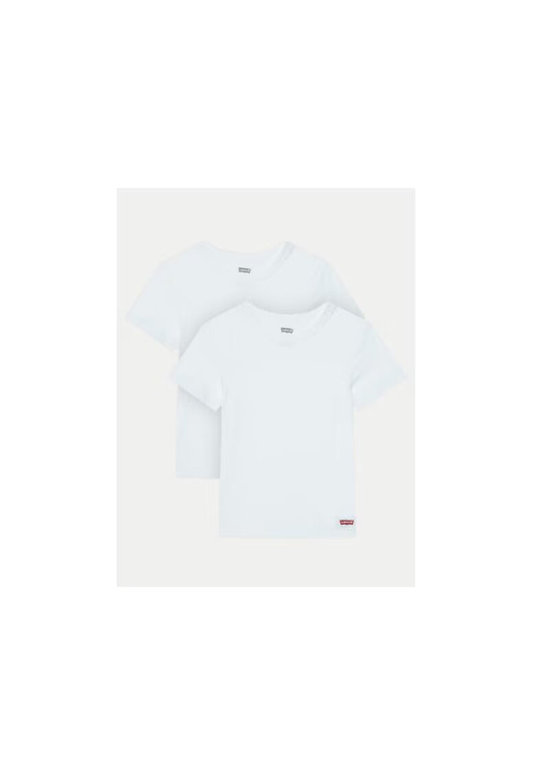 Levis Tricou baieti - 305163523 - Bumbac/Nylon - 134 CM - Alb