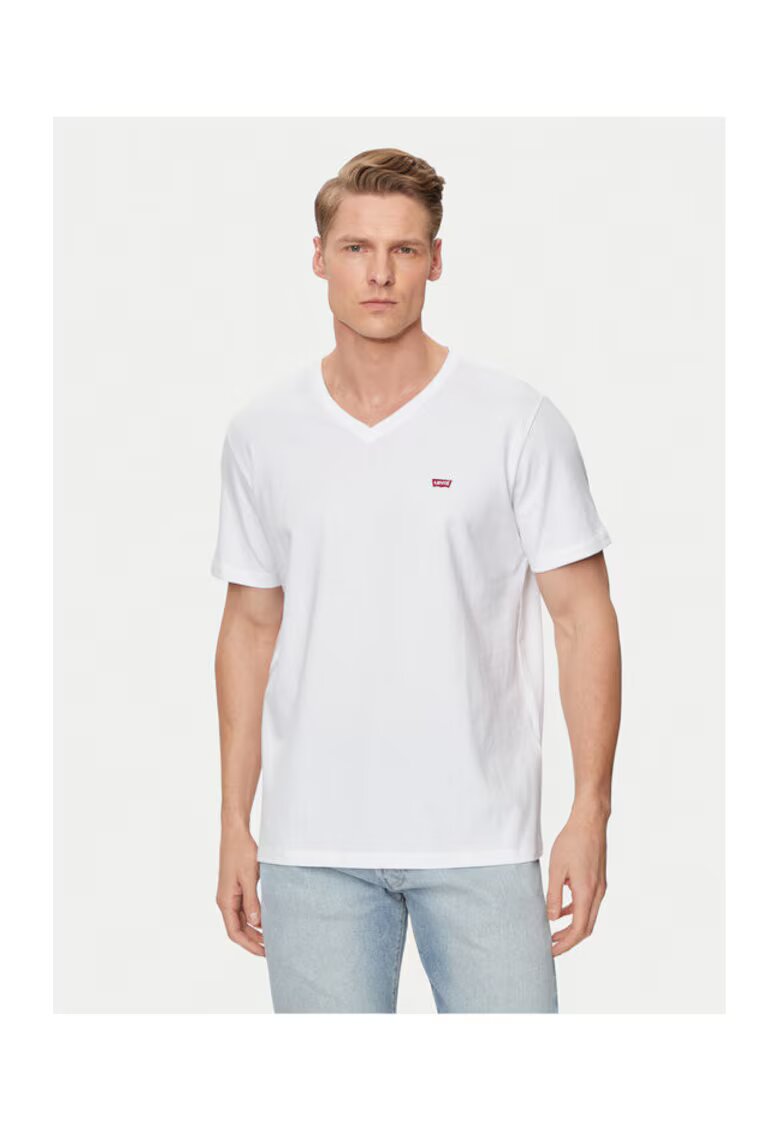Levis Tricou barbati - 206431349 - Bumbac - XS INTL - Alb