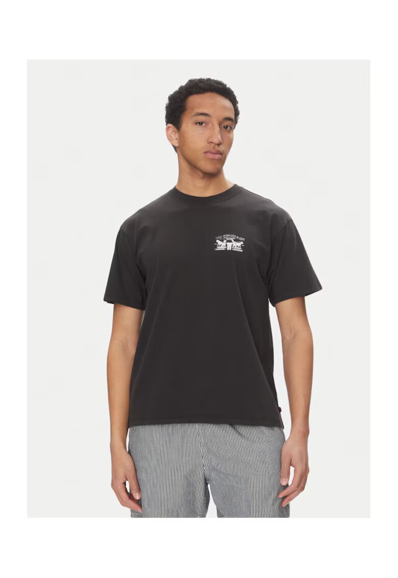 Levis Tricou barbati Levi S - 87373-0260 - Bumbac - Negru - Negru