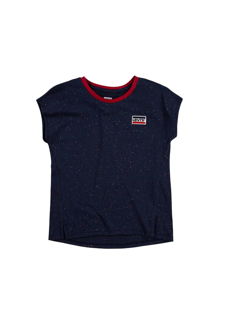 Levis Tricou cu aplicatie logo pe piept - Albastru