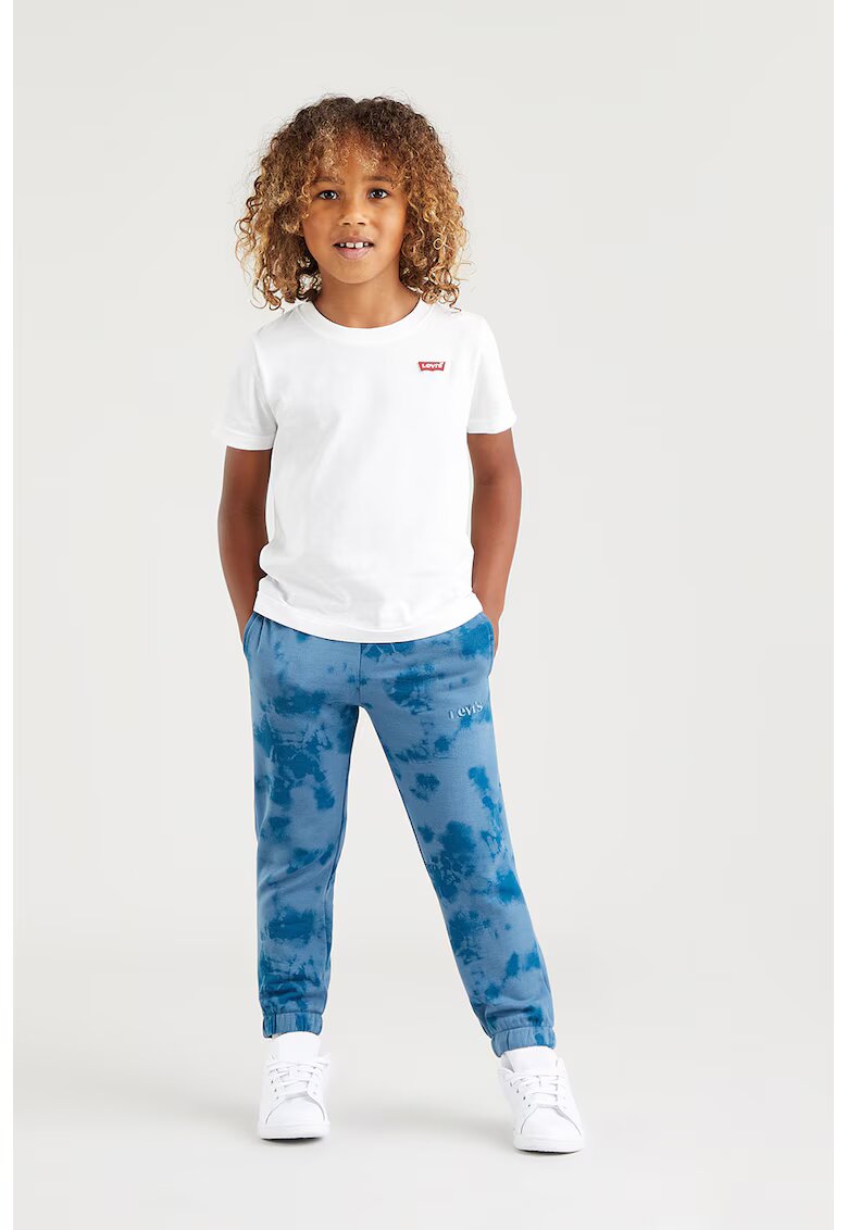 Levis Tricou cu decolteu la baza gatului Batwing - Rosu/Alb
