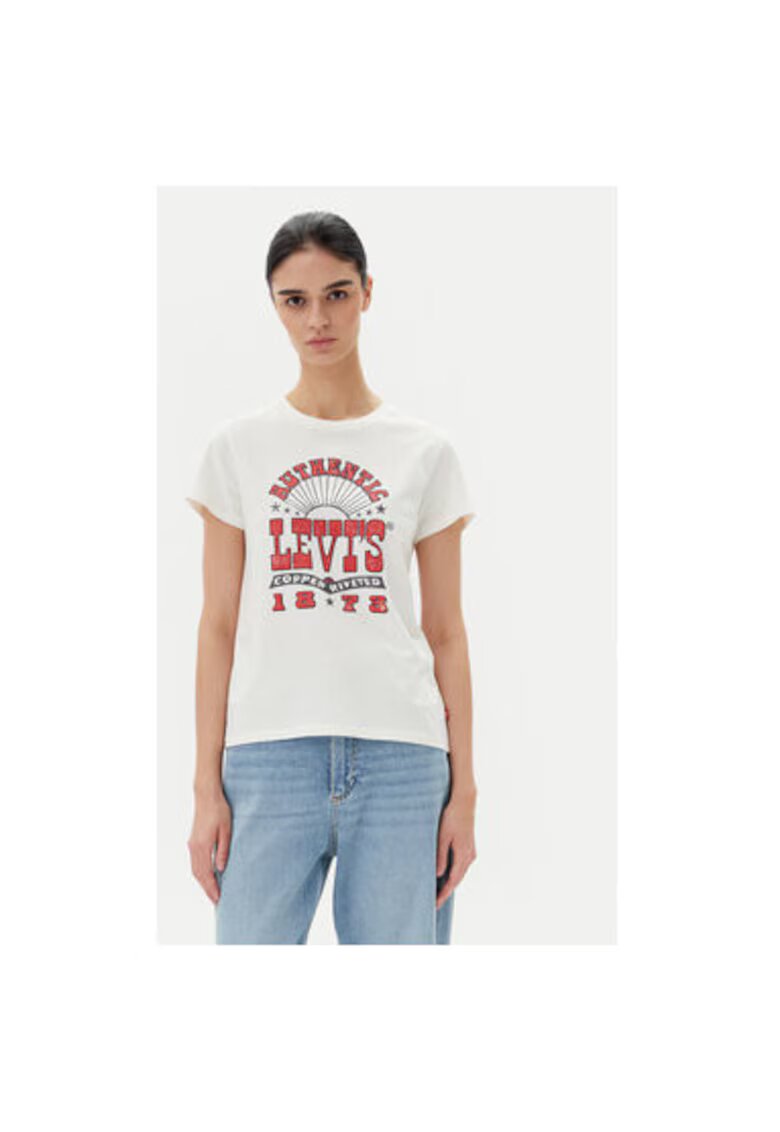 Levis Tricou dama Levi S - 17369-3024 - Bumbac - Alb - Alb