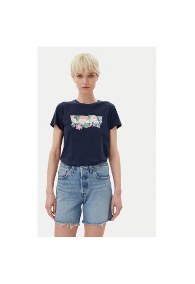 Levis Tricou dama Levi S - A2086-0361 - Bumbac - Bleumarin - Bleumarin