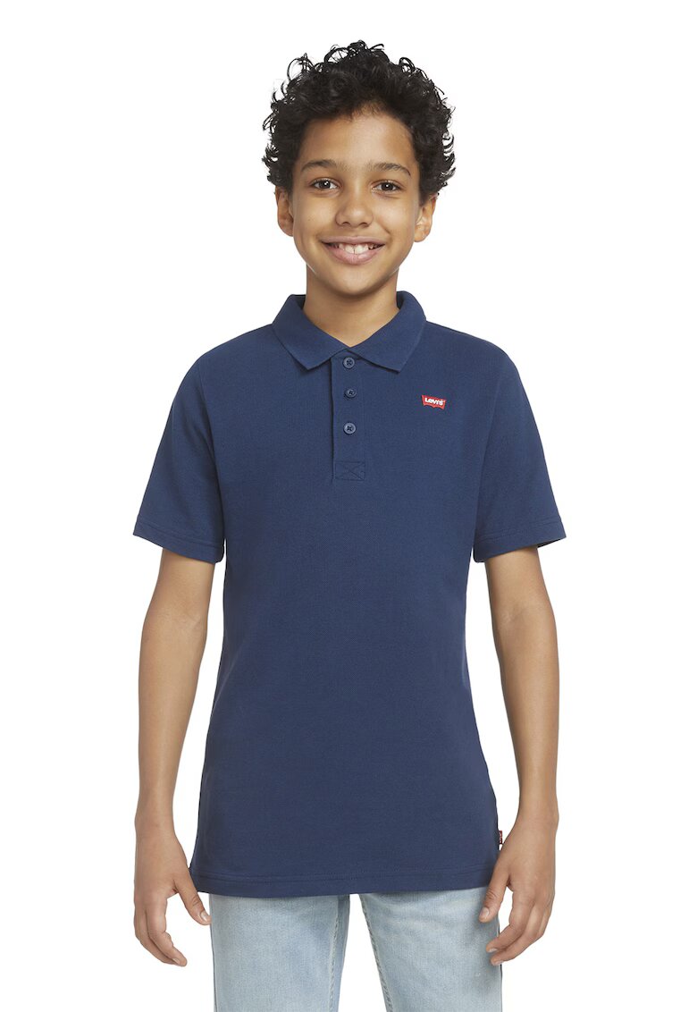 Levis Tricou polo din bumbac pique - Bleumarin