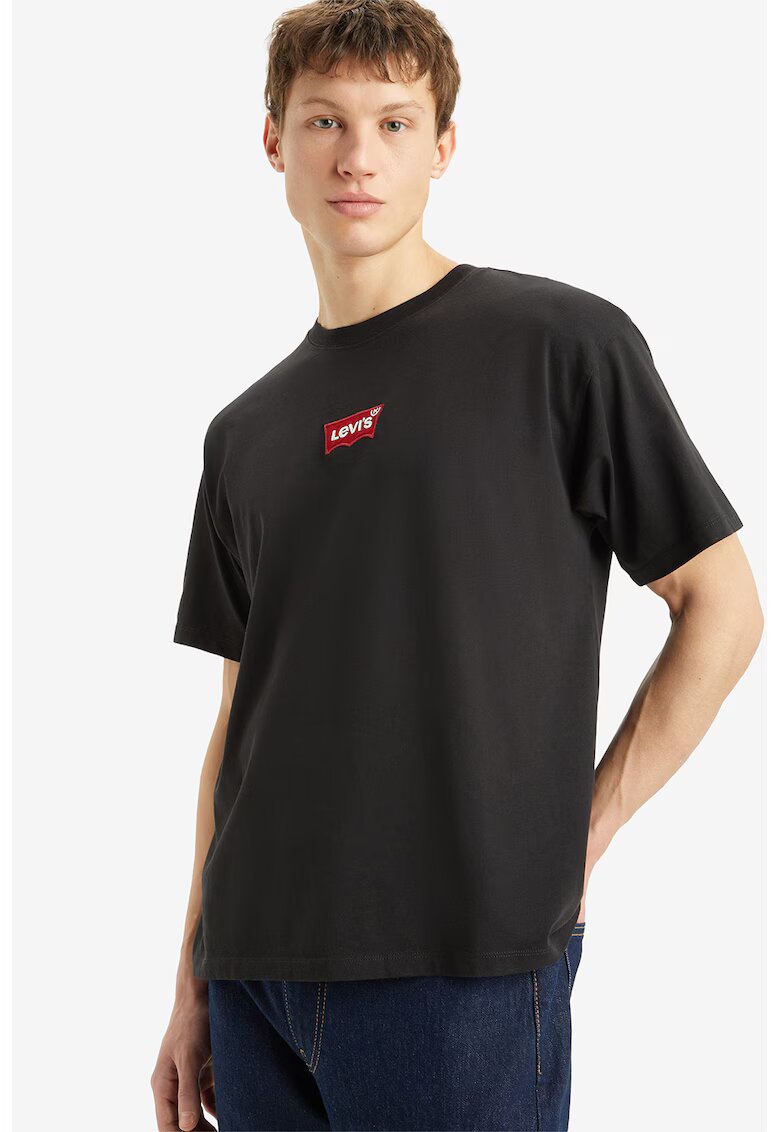 Levis Youth Tricou lejer cu logo - Rosu/Negru