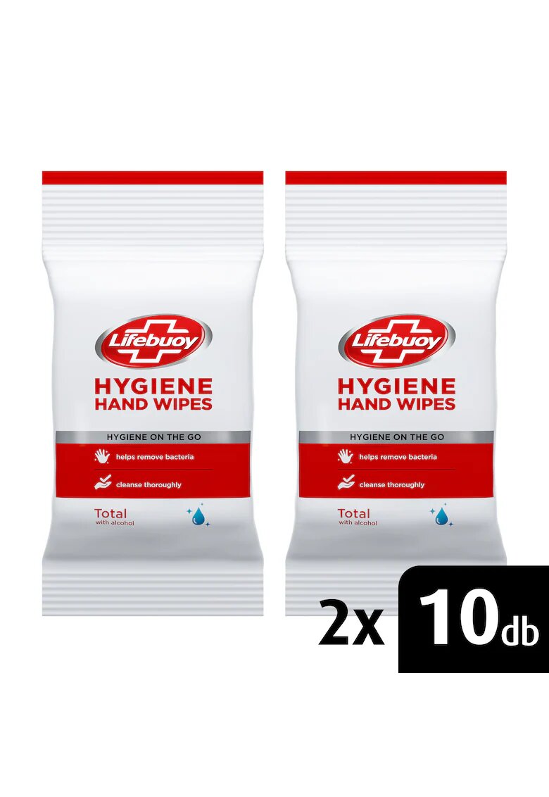 Lifebuoy Servetele igienice Total - 2x10 buc.