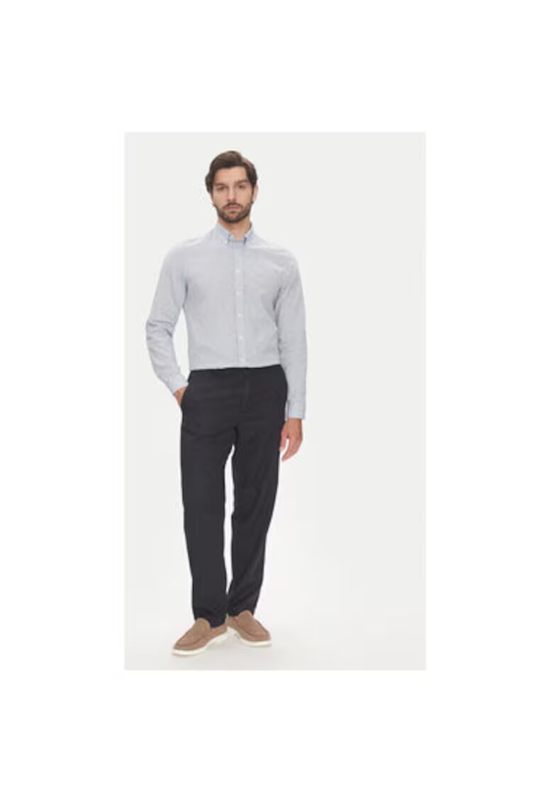 Lindbergh Camasa barbati 30-203344B - In/Bumbac - Albastru deschis - Albastru deschis