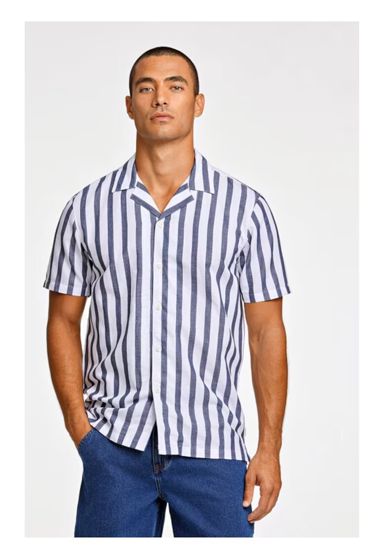 Lindbergh Camasa barbati - 85273 - Bumbac - Bleumarin