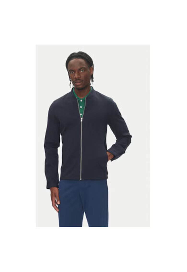 Lindbergh Jacheta barbati 30-306035 - Poliester/Viscoza - Bleumarin - Bleumarin