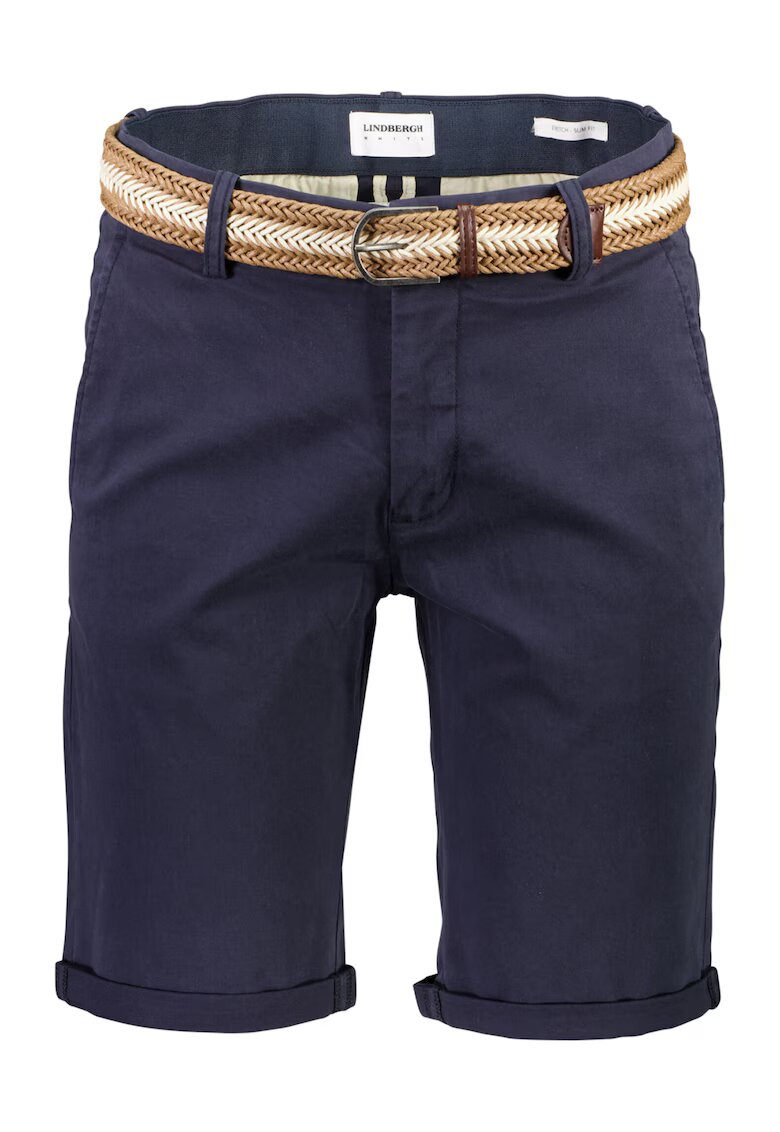 Lindbergh Pantaloni barbati - Bumbac - Albastru