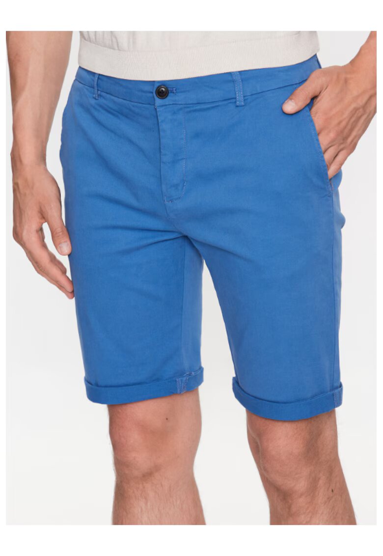 Lindbergh Pantaloni scurti barbati - 301872108 - Bumbac - Alb