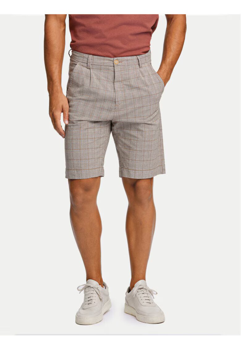 Lindbergh Pantaloni scurti barbati - 303585600 - Bumbac - Bej - Bej