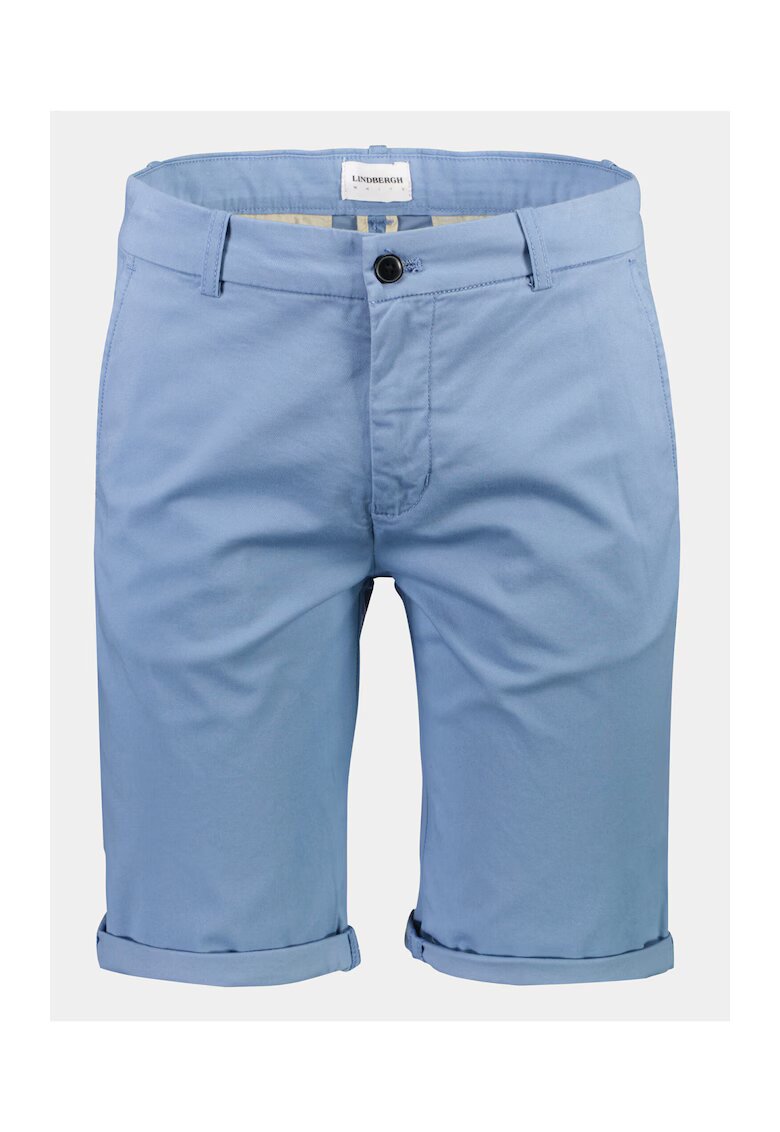 Lindbergh Pantaloni scurti barbati - 303585631 - Albastru - Bumbac