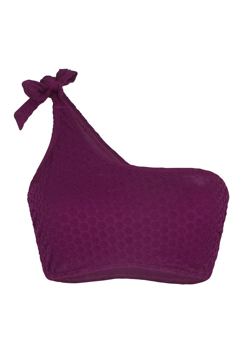 LingaDore Bustiera de baie cu decolteu pe un umar - Violet