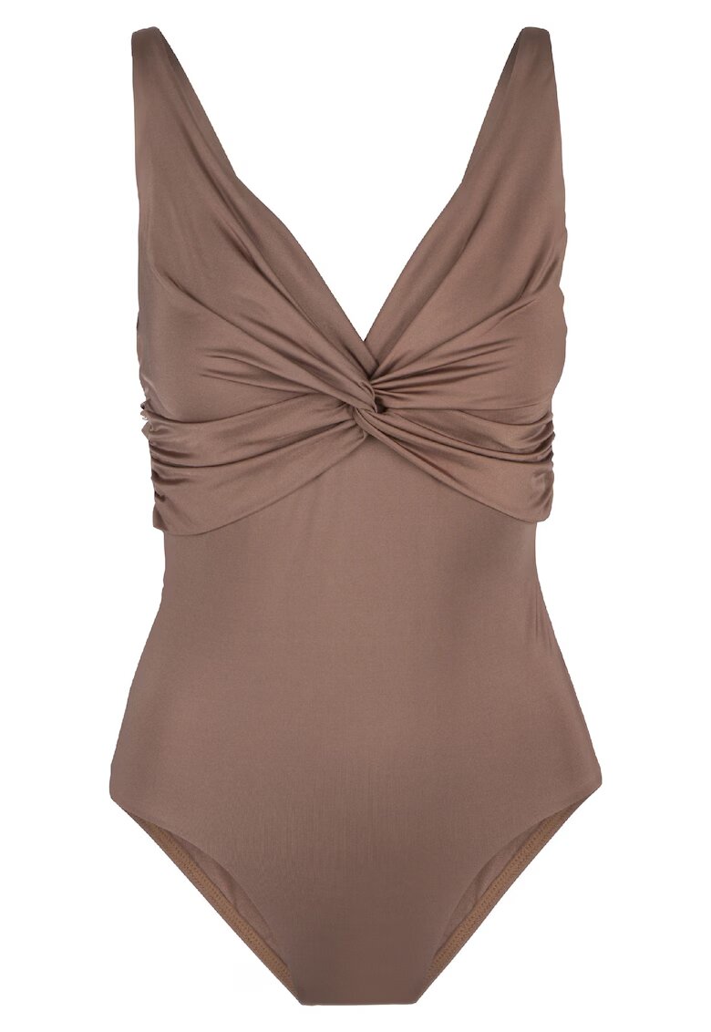 LingaDore Costum de baie intreg cu detaliu rasucit 31375 - Maro