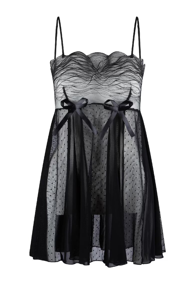 LingaDore Neglijeu din lurex - Negru