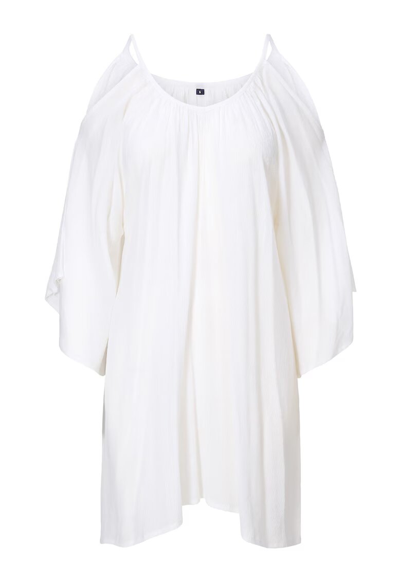 LingaDore Rochie scurta cu decupaje pe umeri - Alb