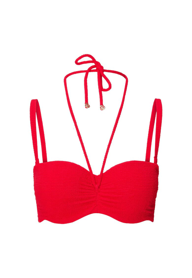 LingaDore Sutien balconette de baie cu bretele ajustabile - Rosu