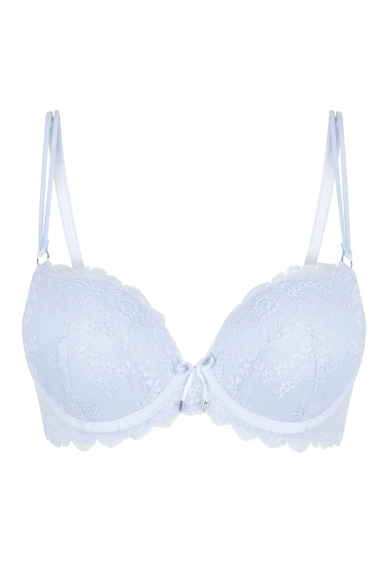 LingaDore Sutien cu burete din gel si dantela - Albastru