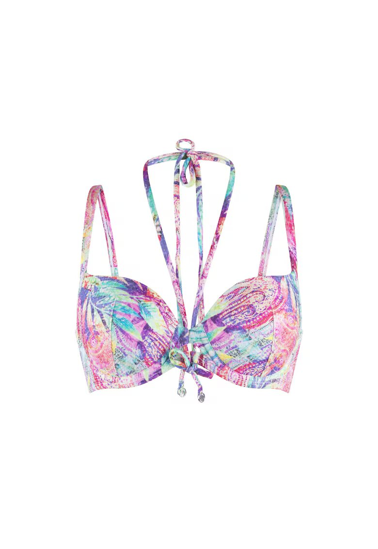 LingaDore Sutien cu imprimeu si sustinere metalica - Multicolor