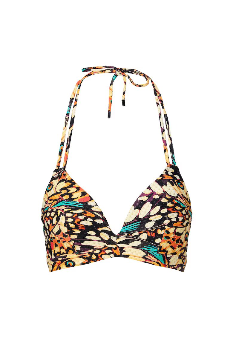 LingaDore Sutien de baie cu cupe triunghiulare - Multicolor