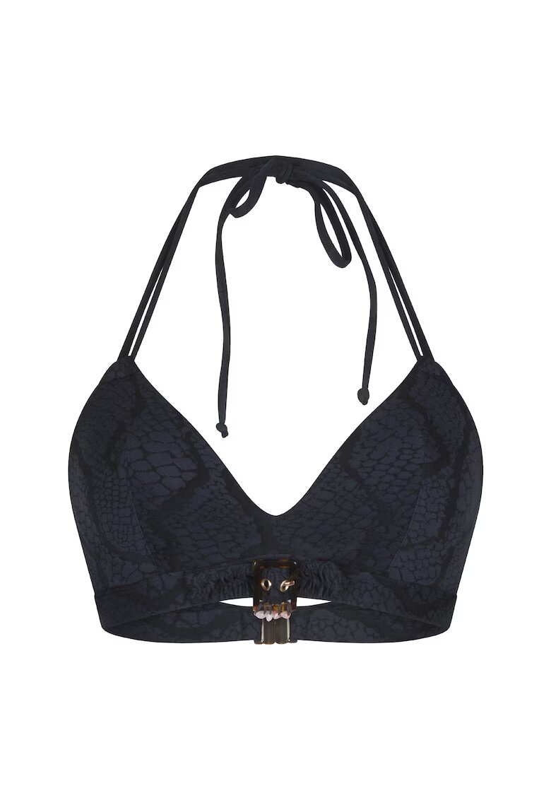 LingaDore Sutien de baie cu imprimeu - Negru