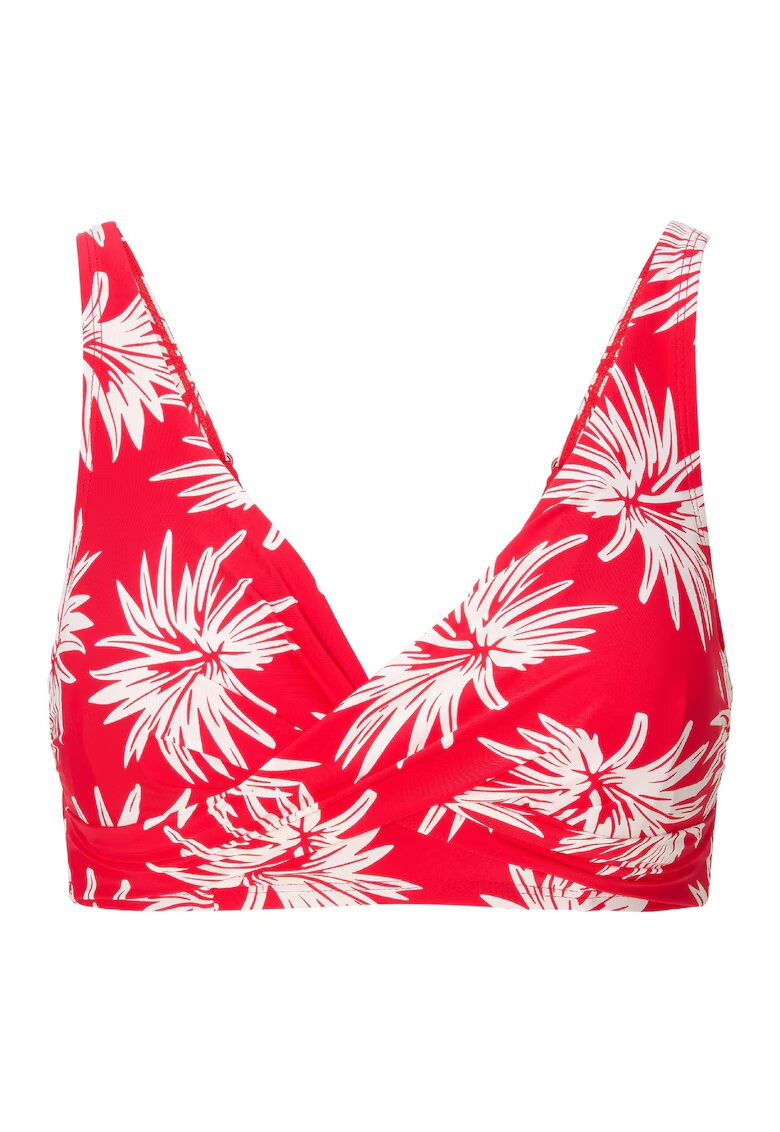 LingaDore Sutien de baie cu model petrecut si floral - Multicolor