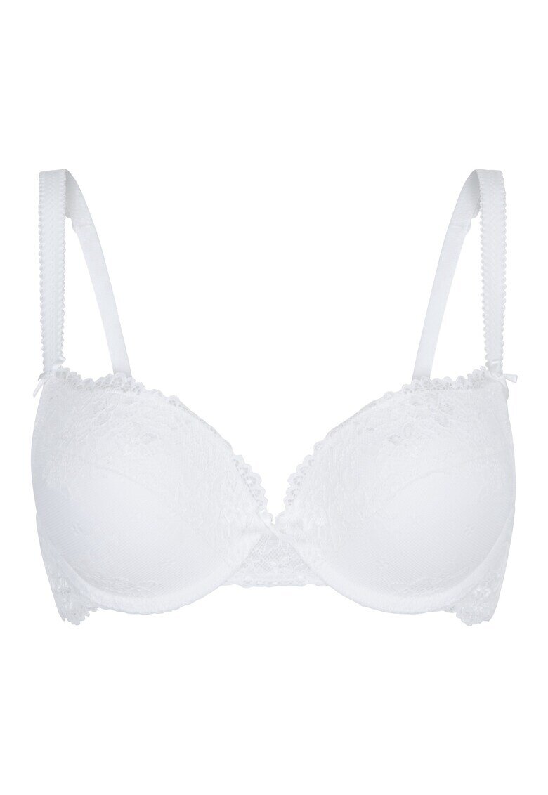 LingaDore Sutien push-up cu dantela Daily - Alb murdar