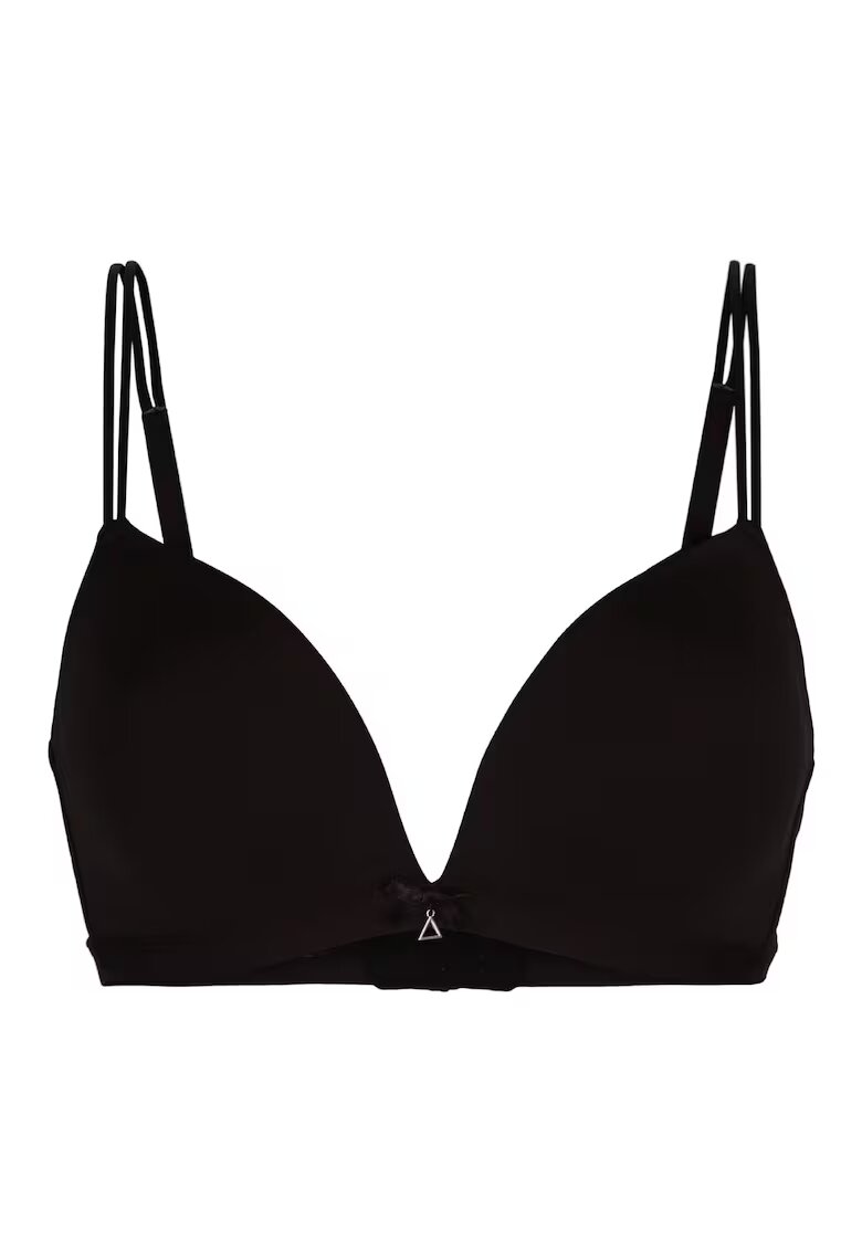 LingaDore Sutien triunghiular cu aplicatie cu funda Daily 30035 - Negru