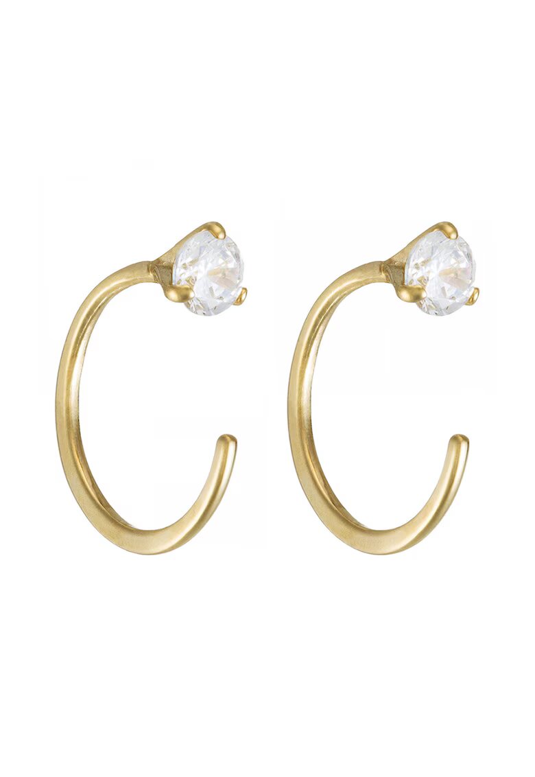 LInstant Dor Cercei din aur de 9K - cu zirconia