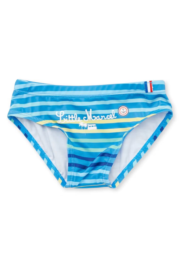 Little Marcel Sli de baie cu imprimeu -