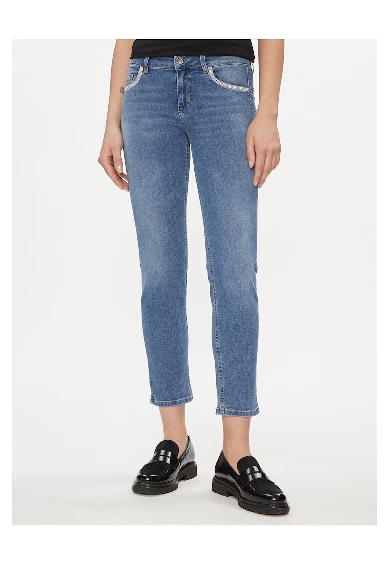 Liu Jo Blugi dama bumbac - albastru - skinny-fit -