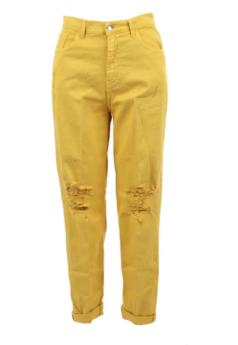 Liu Jo Blugi dama - Bumbac/Elastan - Galben - W30-L30