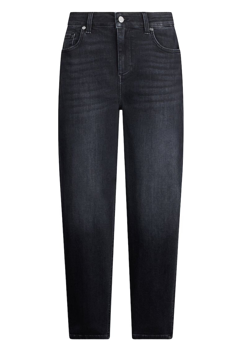 Liu Jo Blugi mom-fit crop - Gri antracit