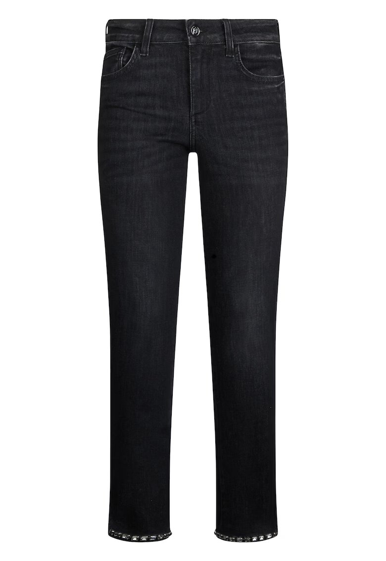 Liu Jo Blugi skinny Bottom Up - Gri antracit